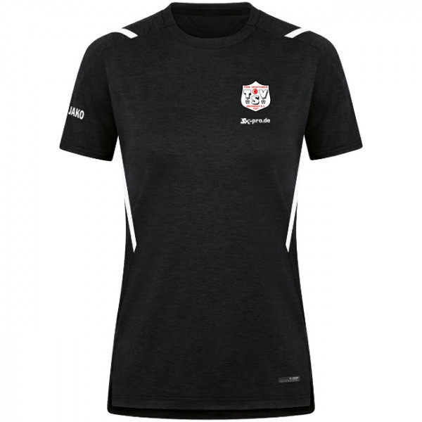 Damen T-Shirt Challenge inkl. Wappen (Initialen optional)